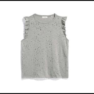 Hummingbird Blythe Distressed Knit Top